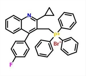 [2-Siklopropil-4- (4-florofenil) -kinolin-3-ilmetil]-trifenil-fosfonyum Bromido CAS NO.154057-58-6